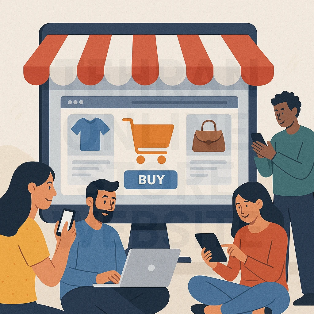 فروشگاهتو با سایت حرفه ای کن